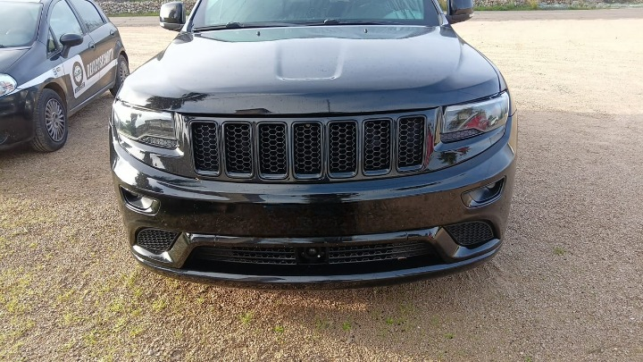 ART.3043 FARI  ANTERIORE JEEP GRAND CHEROKEE 14-21 BLACK TUBE LIGHT