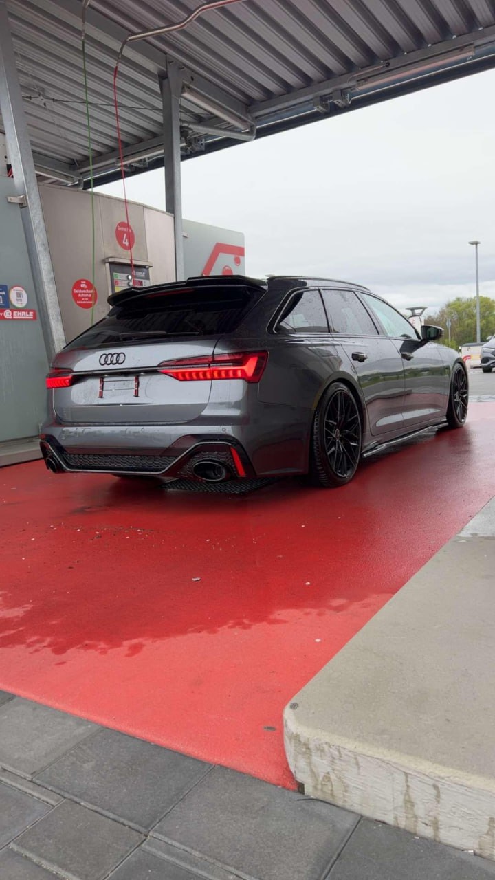 ART.2195 PARAURTI POSTERIORE AUDI A6 C8 2018-2022 AVANT LOOK RS6