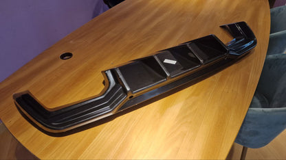 ART.2011+ART.2286 DIFFUSORE+FLAPS CUPRA FORMENTOR 2020-2024 NERO LUCIDO