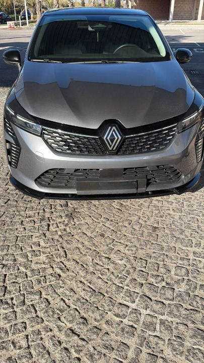 ART.2025  SPLITTER RENAULT  CLIO 5 2023+ NERO LUCIDO