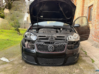 ART. 0377 FARI ANTERIORI VW GOLF 5 NERI ANGEL EYES