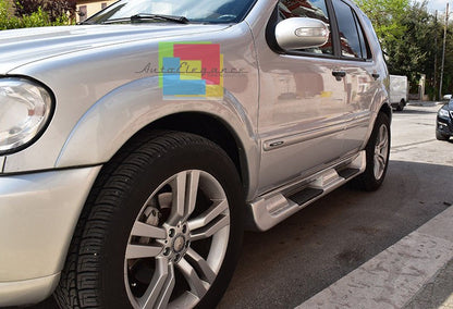 ART.6691  PARAFANGHI ALLARGATI MERCEDES ML W163 GREZZI
