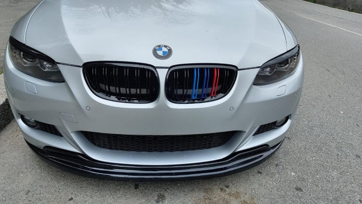 ART. 0692 SPLITTER BMW SERIE 3 E92 E93 MTECH 2005-2010 NERO LUCIDO