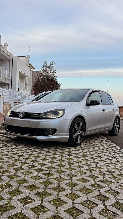 💕ART. 0120  SOTTO PARAURTI VW GOLF 6 STANDARD GREZZO 💕