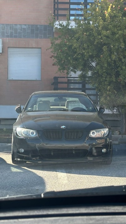 ART. 1396 SPLITTER BMW SERIE 3 E92 E93 2010-2013 MSPORT NERO LUCIDO