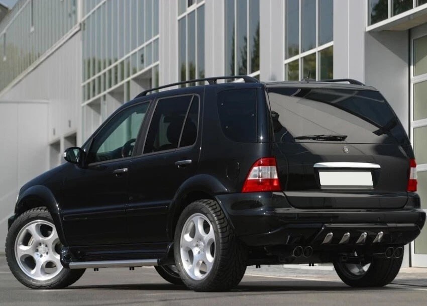 ART.6691  PARAFANGHI ALLARGATI MERCEDES ML W163 GREZZI