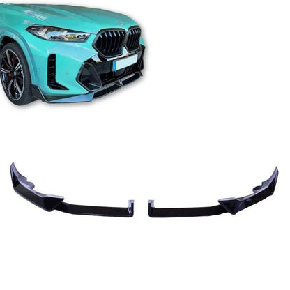 ART.6706 SPLITTER BMW X6 G06 LCI 2023+ MSPORT NERO LUCIDO