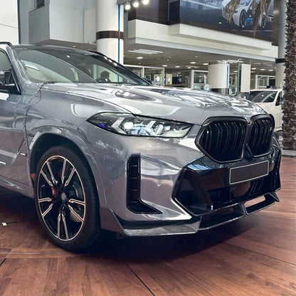 ART.6706 SPLITTER BMW X6 G06 LCI 2023+ MSPORT NERO LUCIDO