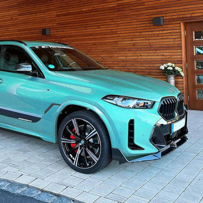 ART.6706 SPLITTER BMW X6 G06 LCI 2023+ MSPORT NERO LUCIDO