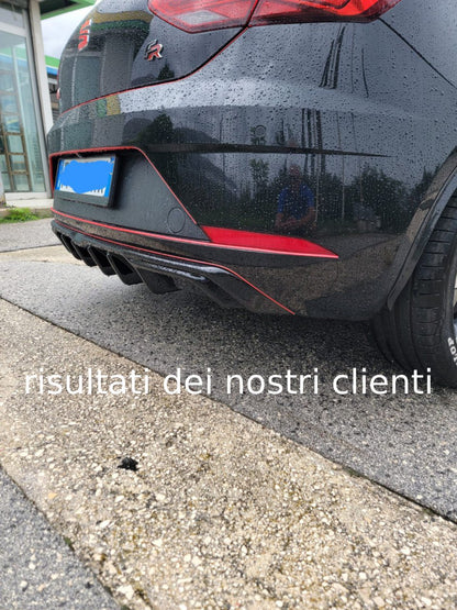 ART. 1259 DIFFUSORE SEAT LEON 5F LIFT 2017-2020 FR NERO LUCIDO