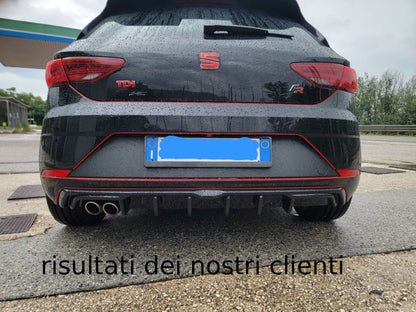 ART. 1259 DIFFUSORE SEAT LEON 5F LIFT 2017-2020 FR NERO LUCIDO