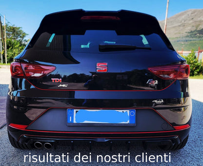 ART. 1259 DIFFUSORE SEAT LEON 5F LIFT 2017-2020 FR NERO LUCIDO