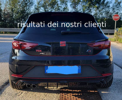 ART. 1259 DIFFUSORE SEAT LEON 5F LIFT 2017-2020 FR NERO LUCIDO
