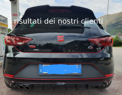 ART. 1259 DIFFUSORE SEAT LEON 5F LIFT 2017-2020 FR NERO LUCIDO