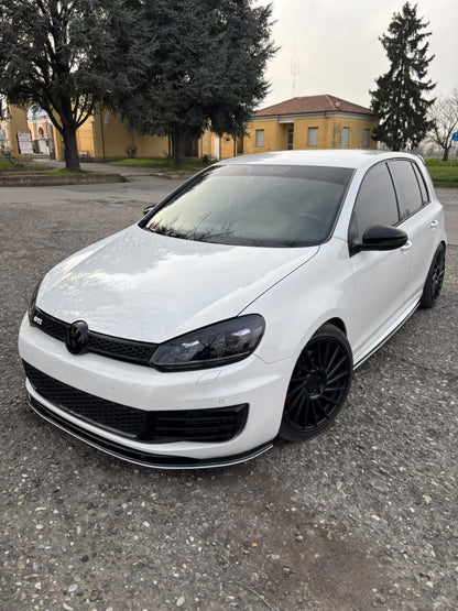 ART. 0248 SPLITTER VW GOLF 6 STANDARD GTI NERO LUCIDO