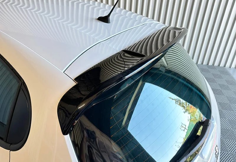 ART.7114  Spoiler Peugeot 208 2012+ NERO LUCIDO ABS
