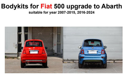 Bodykit fiat 500 upgrade to abarth look