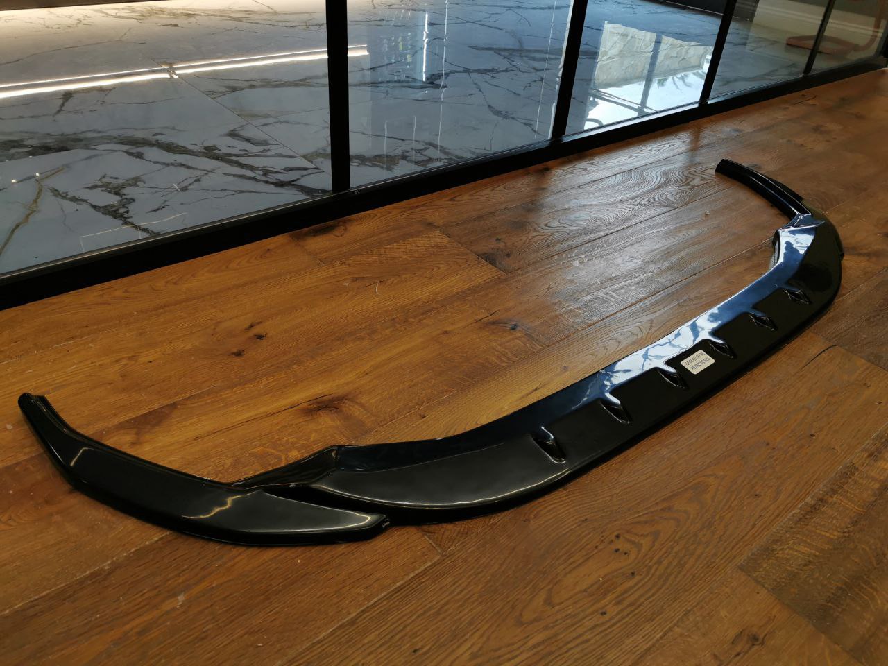 ART. 1620 SPLITTER AUDI A3 8Y 2020+ SLINE S3 LOOK NERO LUCIDO