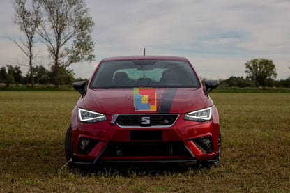 ART. 0031 SPLITTER SEAT IBIZA 6J FR 2017+ NERO LUCIDO (3 PEZZI)