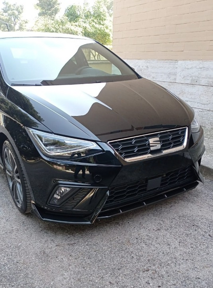 ART. 0031 SPLITTER SEAT IBIZA 6J FR 2017+ NERO LUCIDO (3 PEZZI)