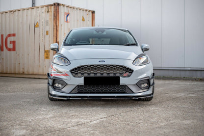 ART. 0206 SPLITTER FORD FIESTA MK8 VII ST 2017-2021 NERO