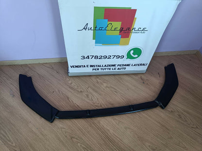 ART. 0206 SPLITTER FORD FIESTA MK8 VII ST 2017-2021 NERO