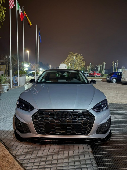 ART. 1904  SPLITTER AUDI A5 F5 2019+ SLINE S5 LIFT NERO LUCIDO