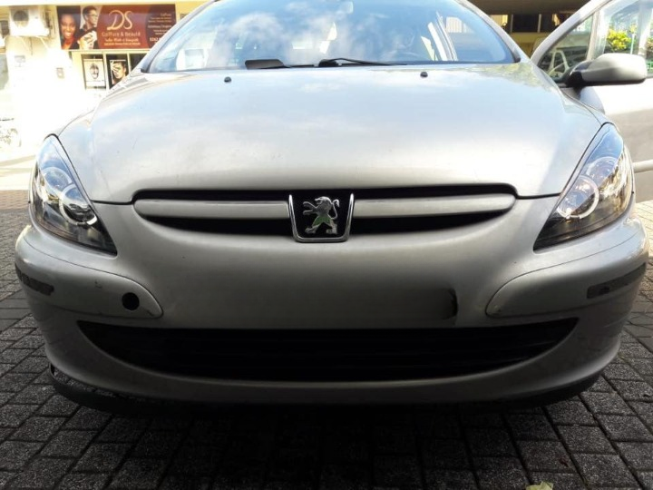 ART.7559 FARI ANTERIORI PEUGEOT 307 2001-2005 NERI ANGEL EYE H1/H1/H1
