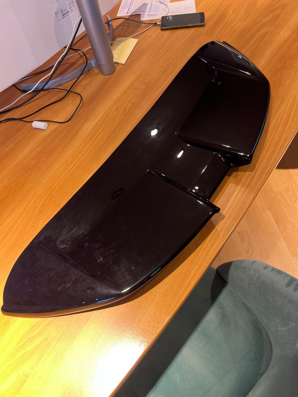 💕ART.7567 Spoiler Mini COOPER S F55/F56/F66 2014+ NERO LUCIDO💕