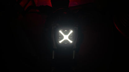 ART.7586  Faro anteriore full led Nero Yamaha MT03 660 (2006-2014)