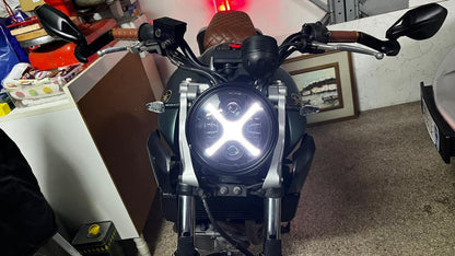 ART.7586  Faro anteriore full led Nero Yamaha MT03 660 (2006-2014)