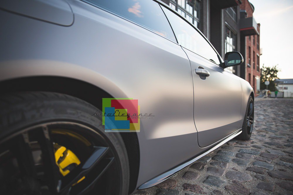💕Art.0437 MINIGONNE AUDI A5 COUPE  LOOK  SLINE COPPIA  GREZZO 💕