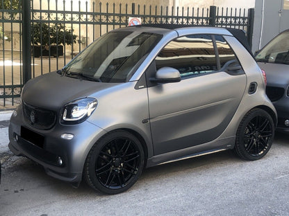 💕ART. 0123 MINIGONNE SMART 453 fortwo ABS LOOK BRABUS (GREZZE)💕