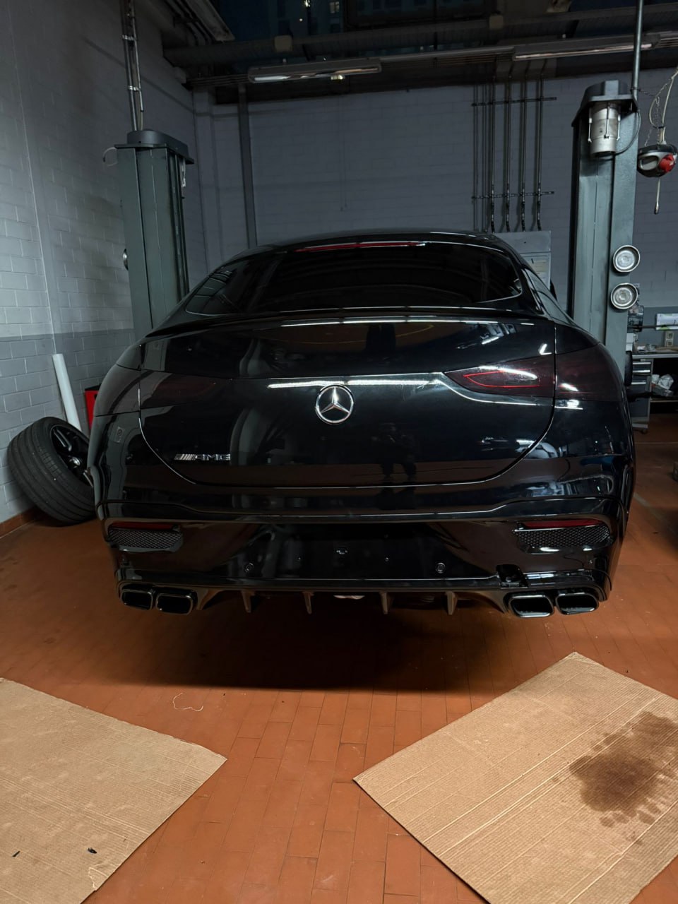 💕ART. 1463 DIFFUSORE  MERCEDES GLE C167 2019+ COUPE AMG LOOK GLE63💕