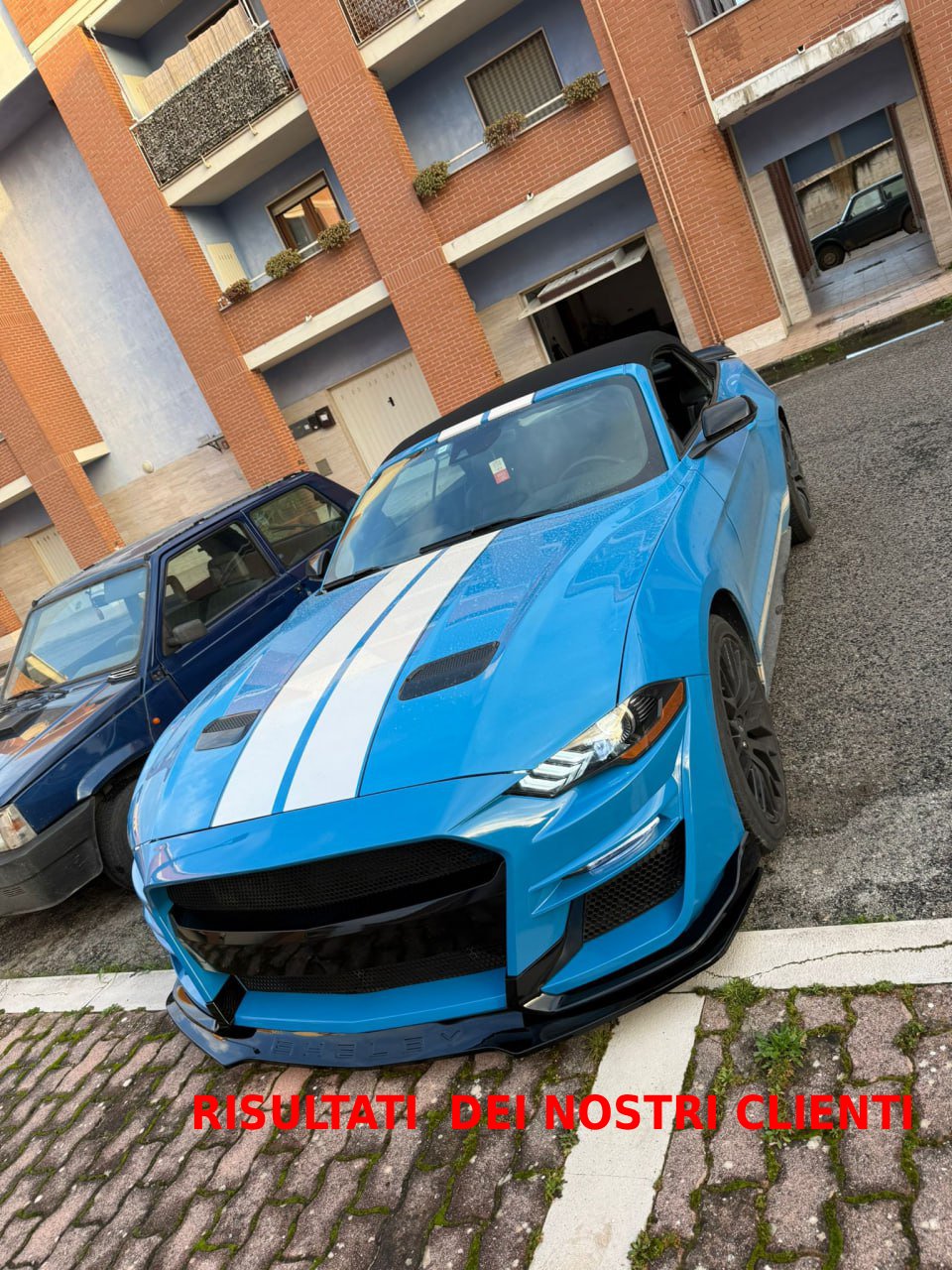 ART.7756 Paraurti Anteriore GT500 Style per FORD MUSTANG 2018-2022