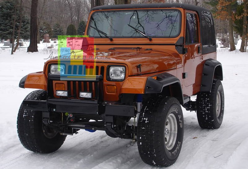 💕ART.8188 PARAFANGHI ALLARGATI Jeep Wrangler  4x4  1997-2006  💕