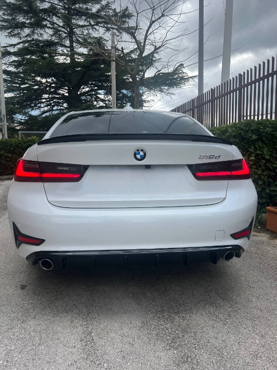 💕ART.1804  DIFFUSORE BMW SERIE 3 G20 G21 2018-2022 STANDARD NERO LUCIDO 💕