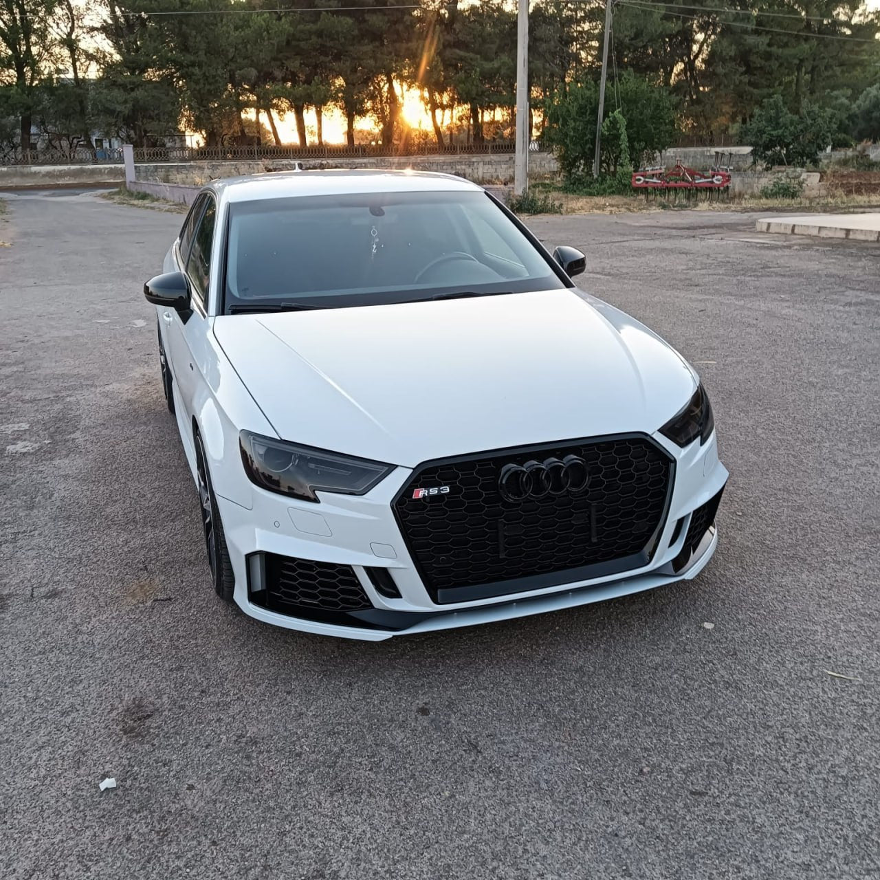 💕ART. 0788 PARAURTI ANTERIORE AUDI A3 8V 2017-2020 HATCHBACK LOOK RS3💕