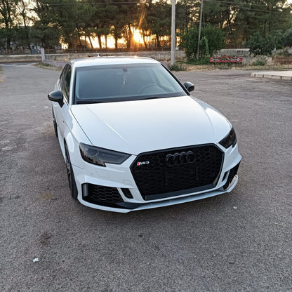 💕ART. 0788 PARAURTI ANTERIORE AUDI A3 8V 2017-2020 HATCHBACK LOOK RS3💕