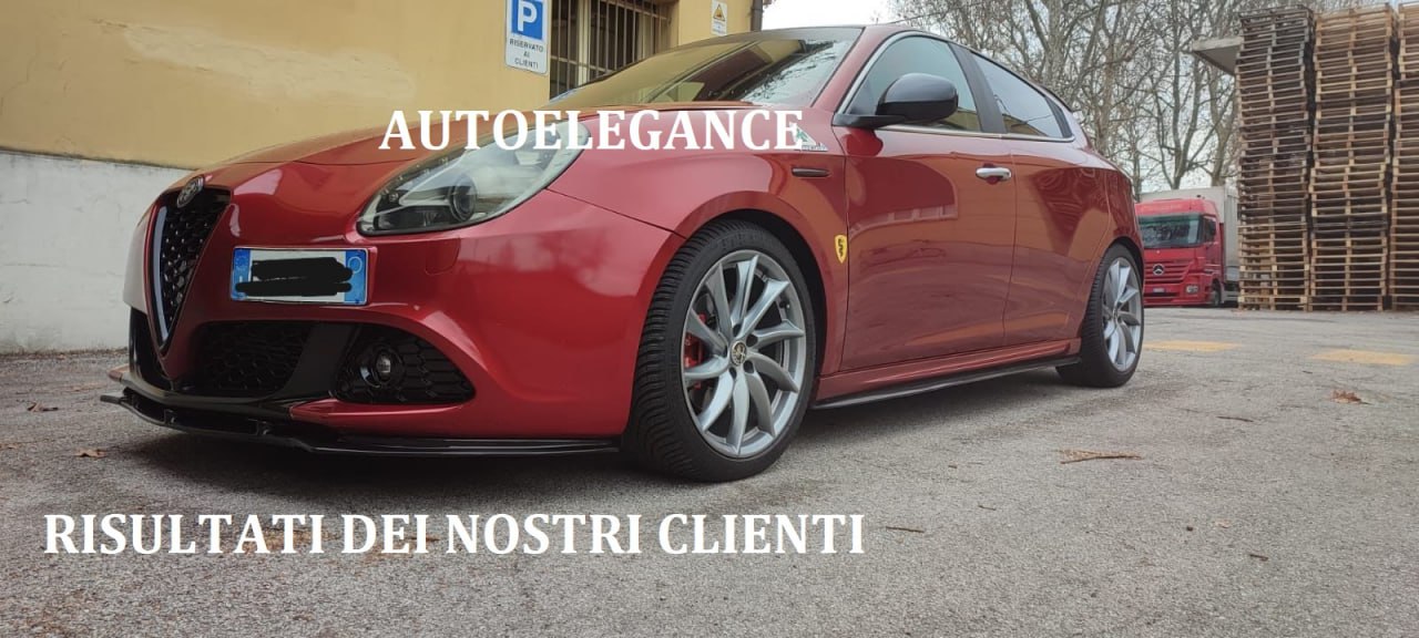 💕Bodykit Giulietta look Veloce splitter + dam + minigonne 💕
