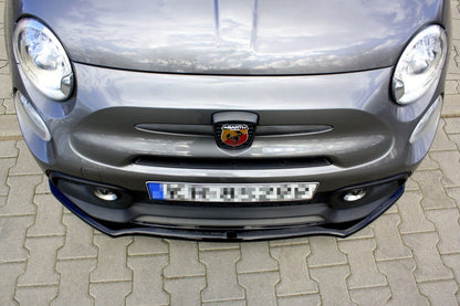 💕ART. 1041 SPLITTER FIAT 500 2009-2015 NERO LUCIDO💕