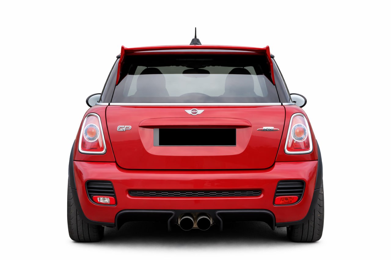 💕ART. 0852 DIFFUSORE MINI R56 2006-2015 S LOOK JCW GP2 NERO LUCIDO 💕