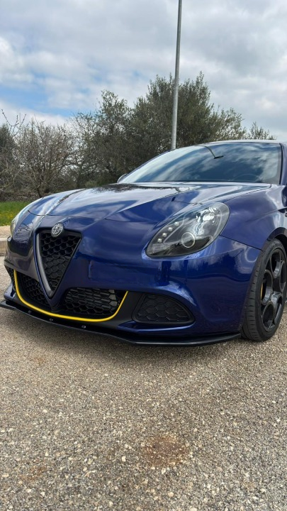 💕ART.1842  SPLITTER  ALFA ROMEO GIULIETTA 2010-2020 NERO LUCIDO💕