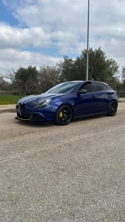 💕ART.1854  SOTTO MINIGONNE ALFA ROMEO  GIULIETTA 2010-2020 NERO LUCIDO 💕