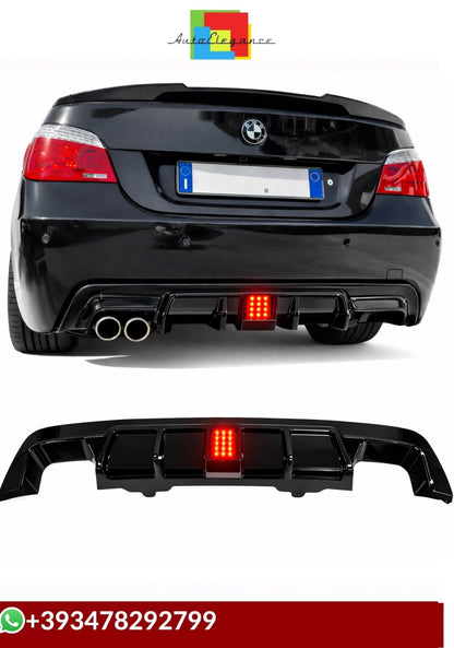 💕ART.8082 Diffusore Posteriore con kit LED per Bmw Serie 5 E60 2006-2010 💕