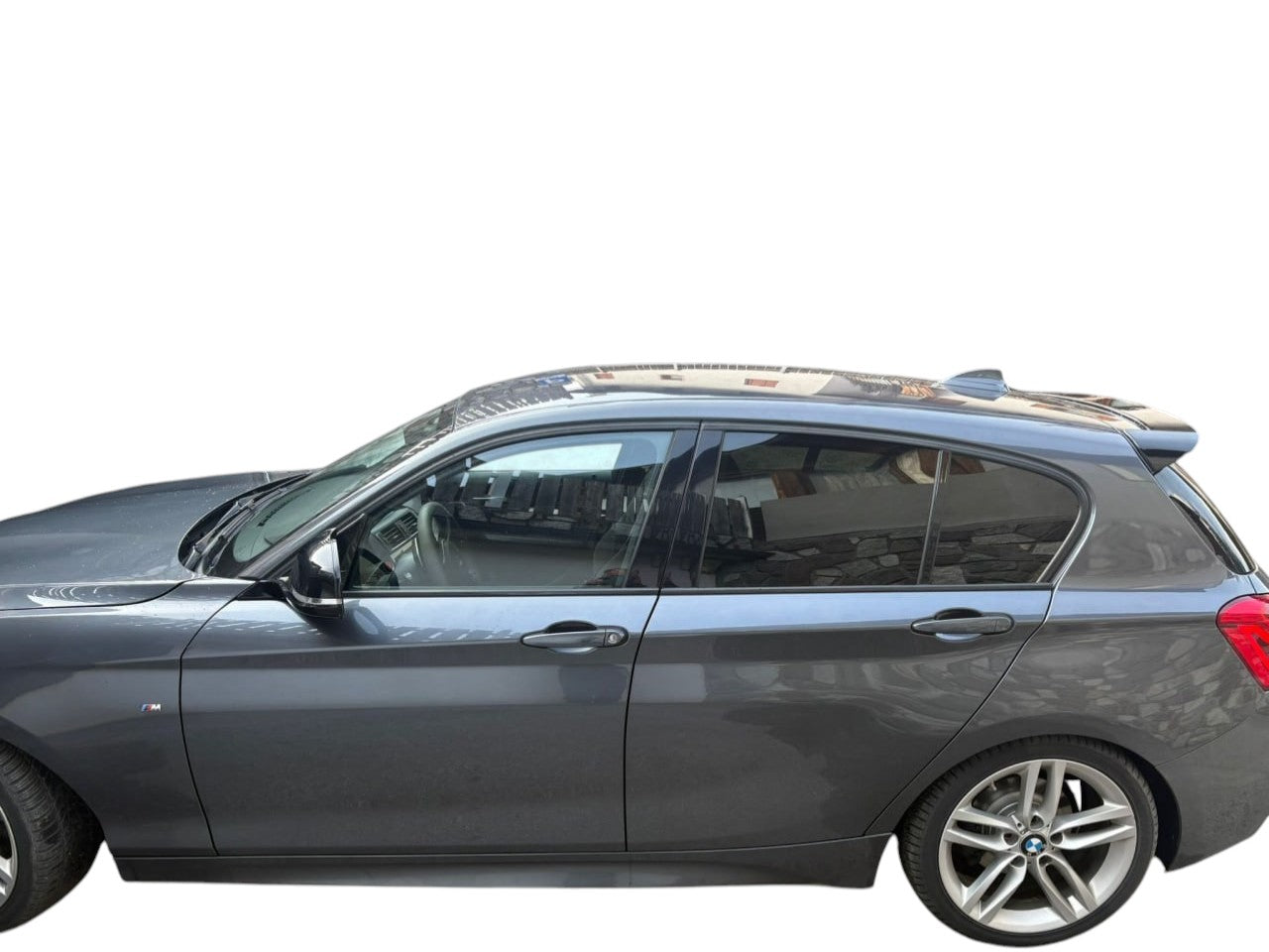 ART. 0599 SPOILER BMW SERIE 1 F20 F21 2011-2019 NERO LUCIDO