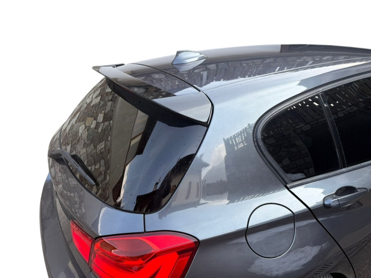 ART. 0599 SPOILER BMW SERIE 1 F20 F21 2011-2019 NERO LUCIDO