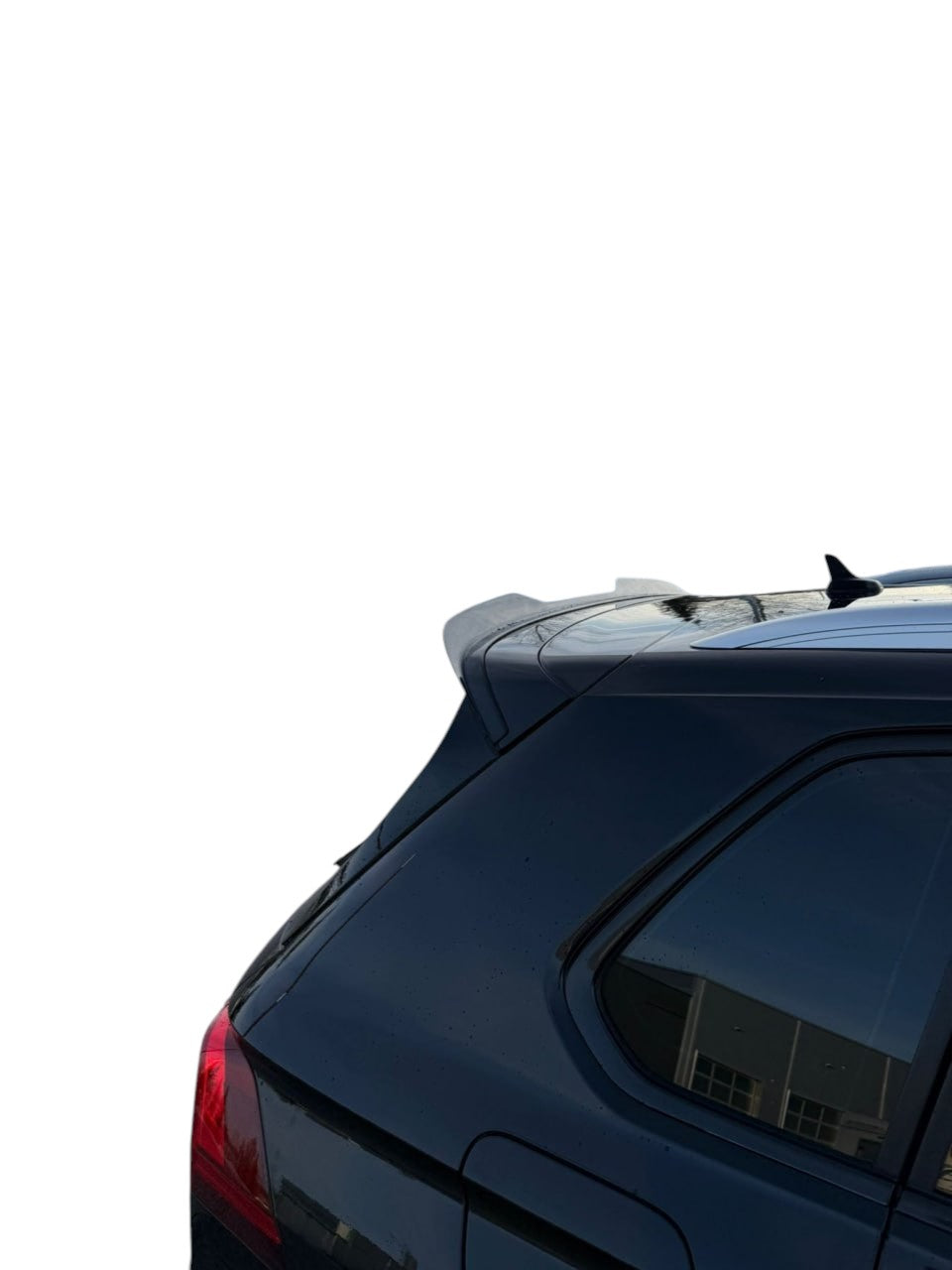 💕ART.2424 SPOILER VOLKSWAGEN TIGUAN MK2 R-LINE 2015-2020 NERO LUCIDO 💕