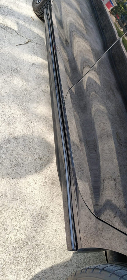 ART. 0264 MINIGONNE GOLF 8 VIII 2019+ LOOK GTI NERO LUCIDO