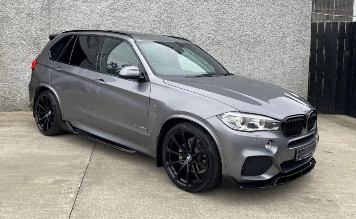 💕Sotto Minigonne laterali nero lucido per BMW X5 F15 13-18💕